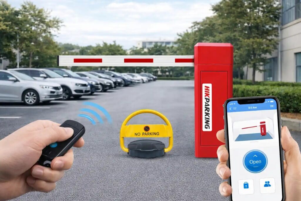 Kako funkcionira daljinsko upravljanje parking opremom