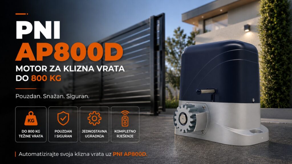 PNI AP800D motor za klizna dvorišna vrata
