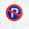 Znak zabrana parkiranja za fleksibilne prometne stupiće i čunjeve iz stoparking ponude