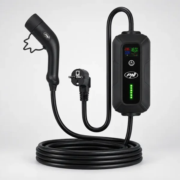 Prijenosni punjač za električni auto PNI KW3 3,5 kW 16 A Type 2