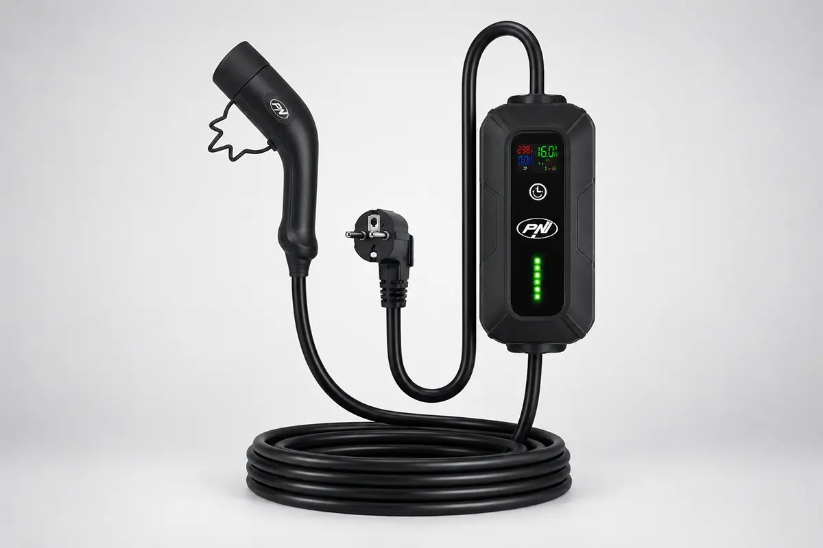 Prijenosni punjač za električni auto PNI KW3 3,5 kW 16 A Type 2
